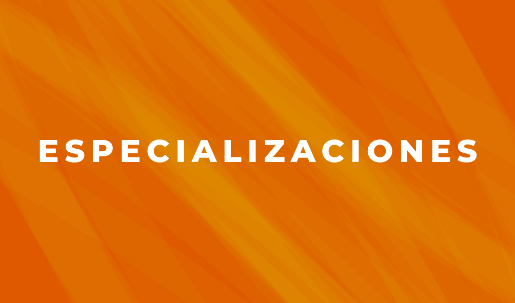 Especializaciones